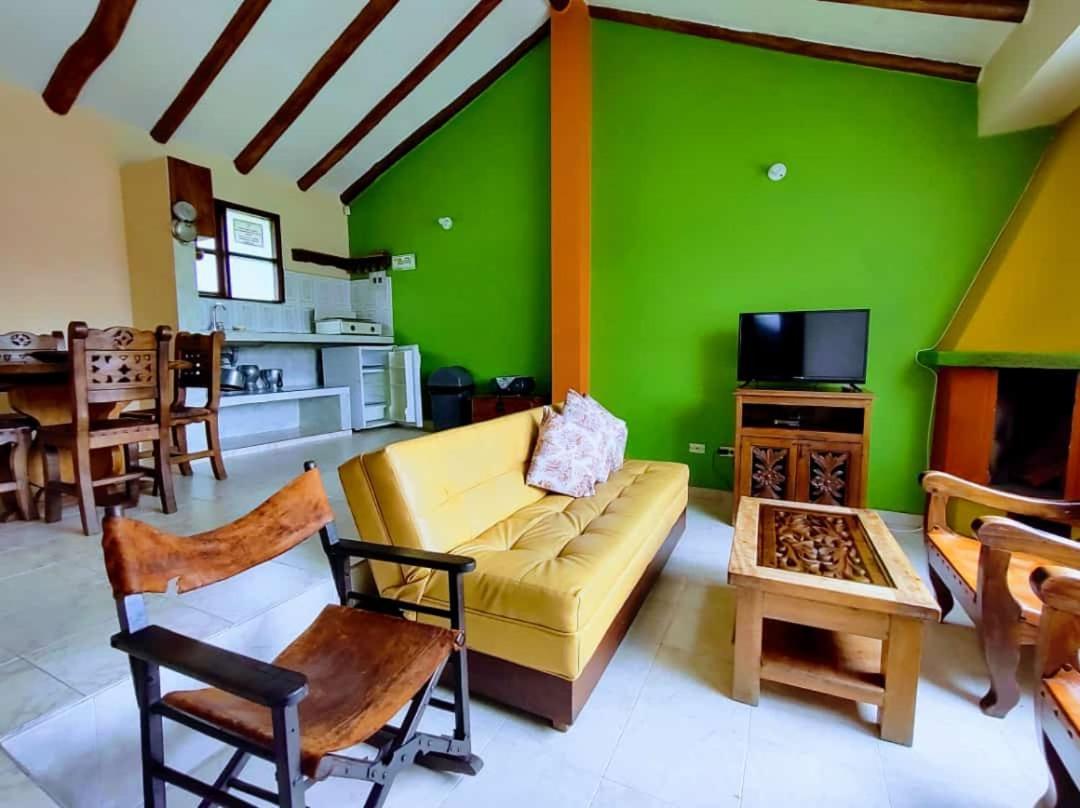Hotel Cabanas San Cayetano Paipa Ngoại thất bức ảnh