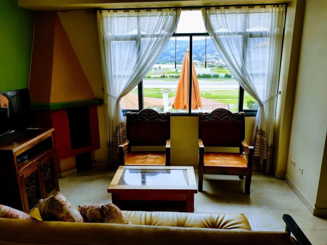 Hotel Cabanas San Cayetano Paipa Ngoại thất bức ảnh