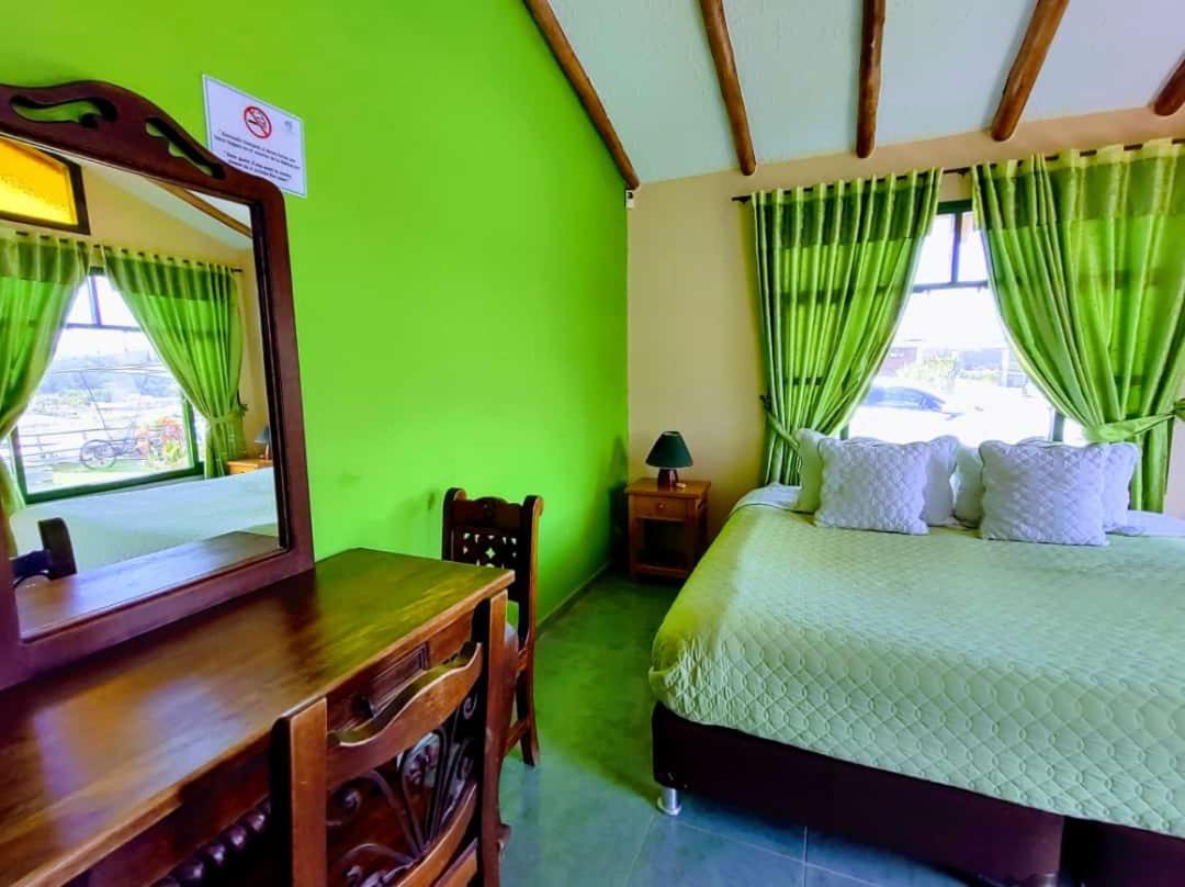 Hotel Cabanas San Cayetano Paipa Ngoại thất bức ảnh