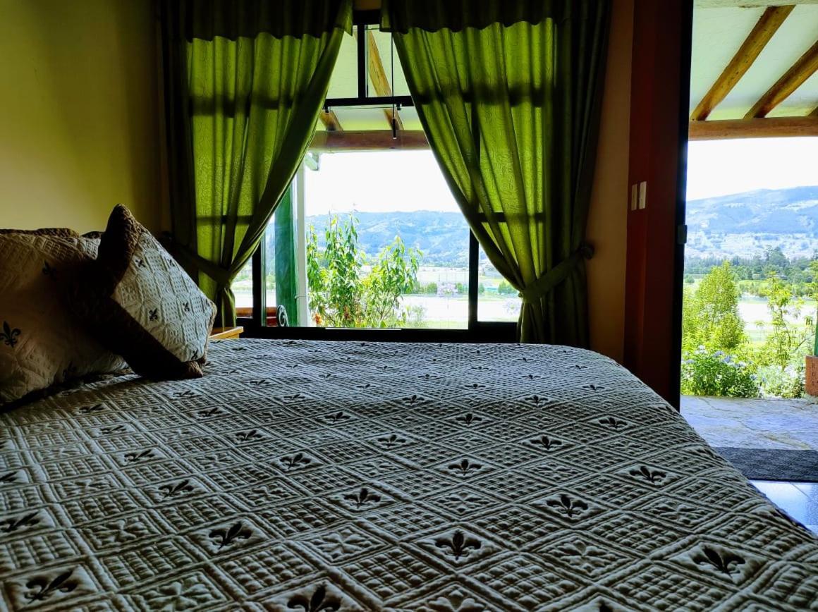 Hotel Cabanas San Cayetano Paipa Ngoại thất bức ảnh