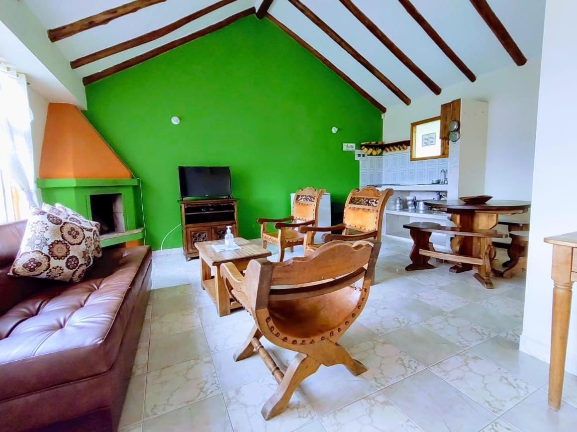 Hotel Cabanas San Cayetano Paipa Ngoại thất bức ảnh