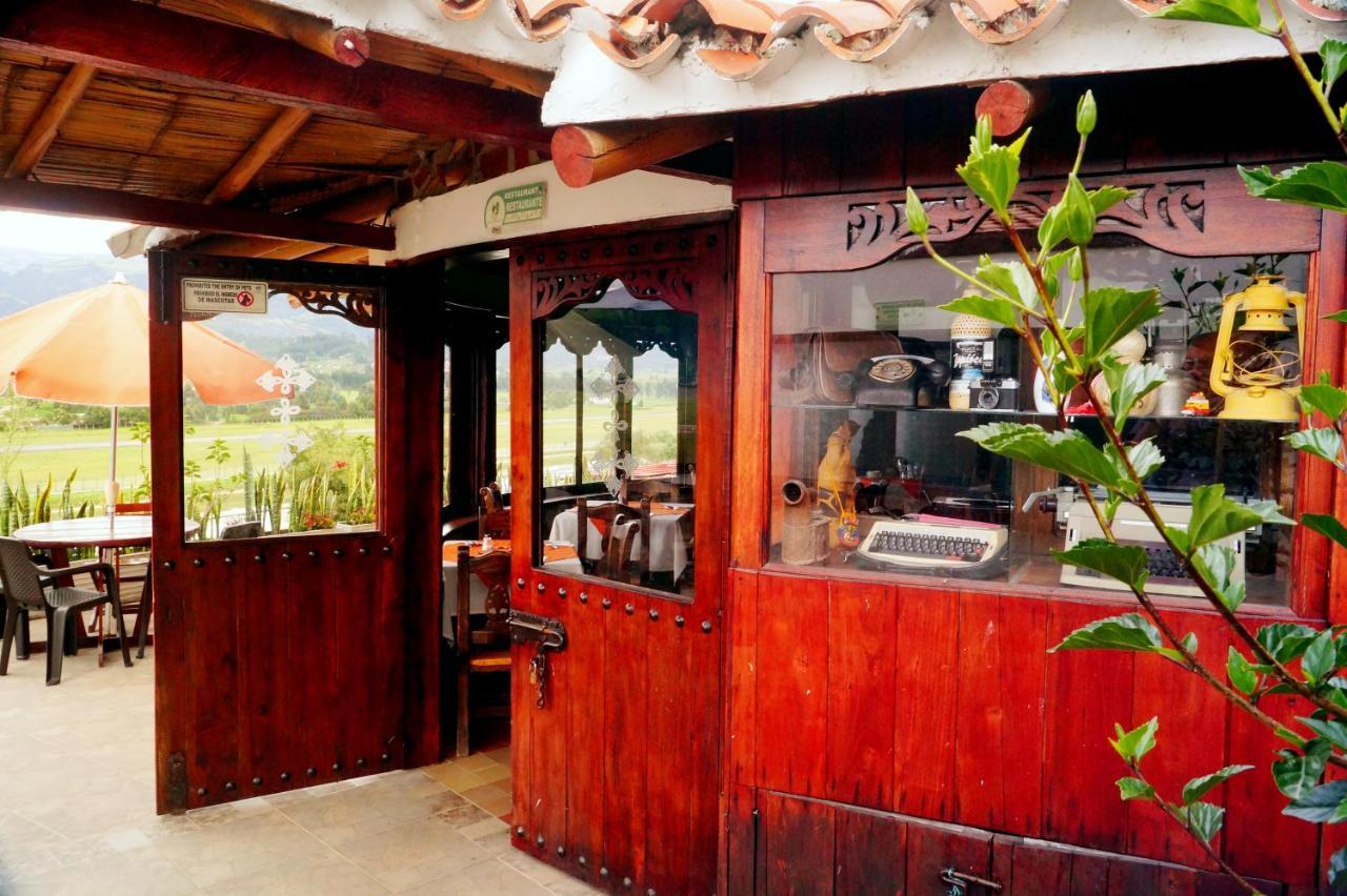 Hotel Cabanas San Cayetano Paipa Ngoại thất bức ảnh